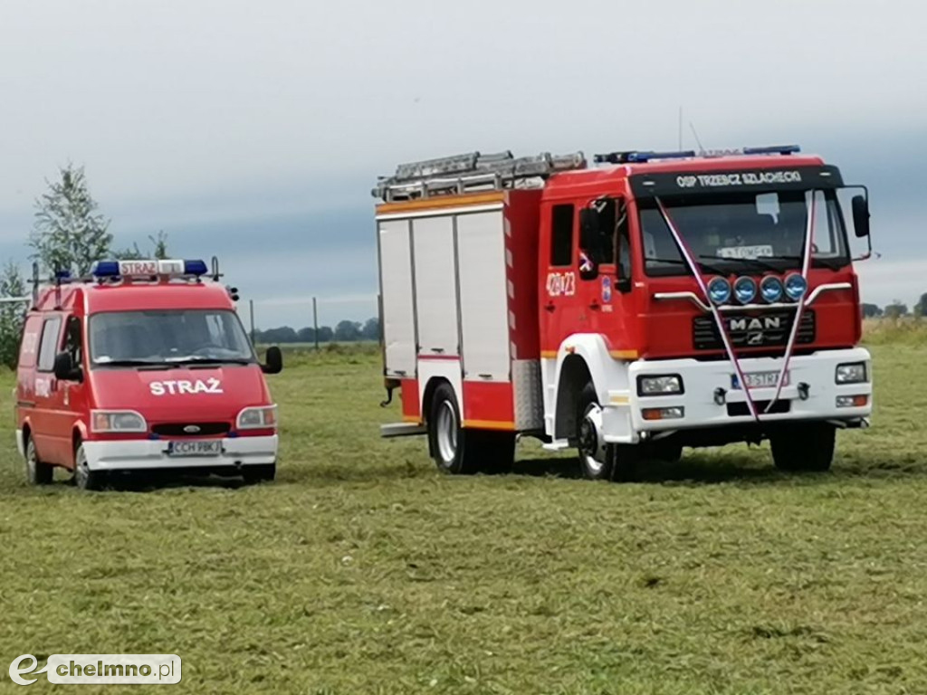 OSP z Trzebcza Szlacheckiego poświęciła nowy wóz strażacki