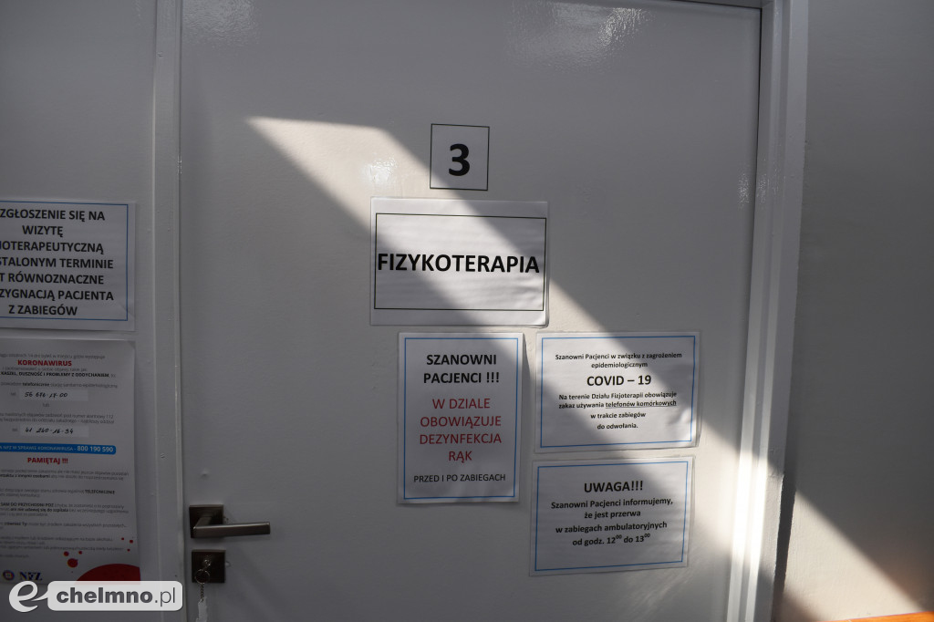 Anna Piotrowska kieruje Oddziałem Fizjoterapii