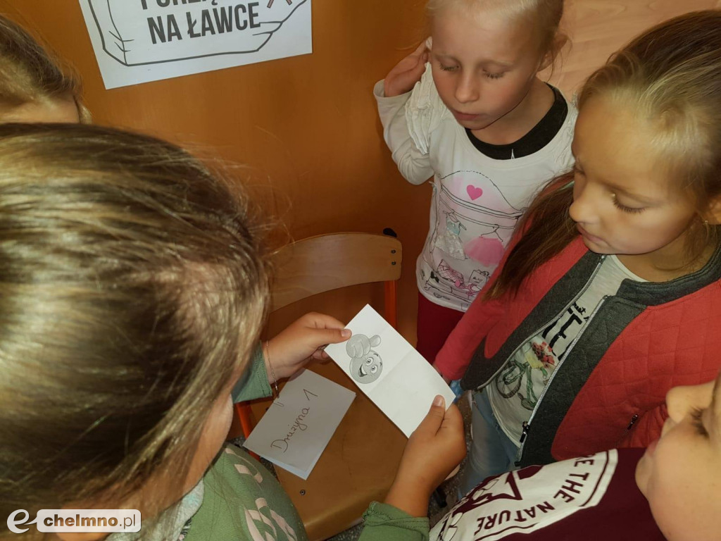 Uczniowie z Czwórki lubią matematykę na wesoło