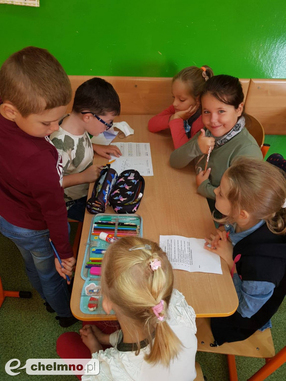 Uczniowie z Czwórki lubią matematykę na wesoło