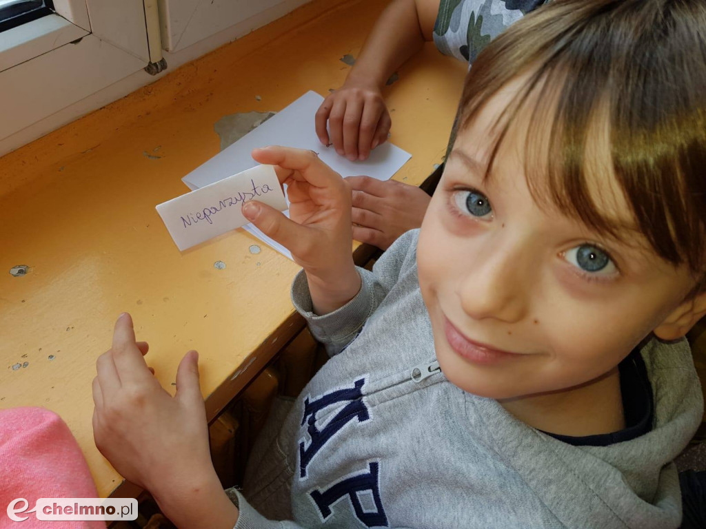 Uczniowie z Czwórki lubią matematykę na wesoło