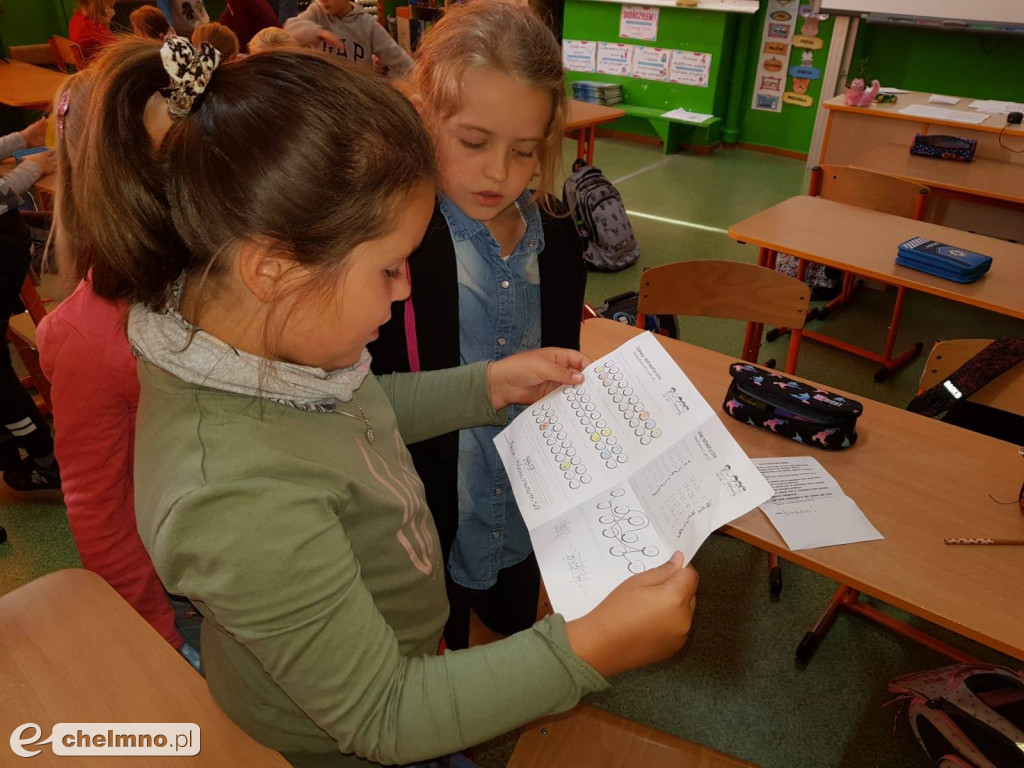 Uczniowie z Czwórki lubią matematykę na wesoło