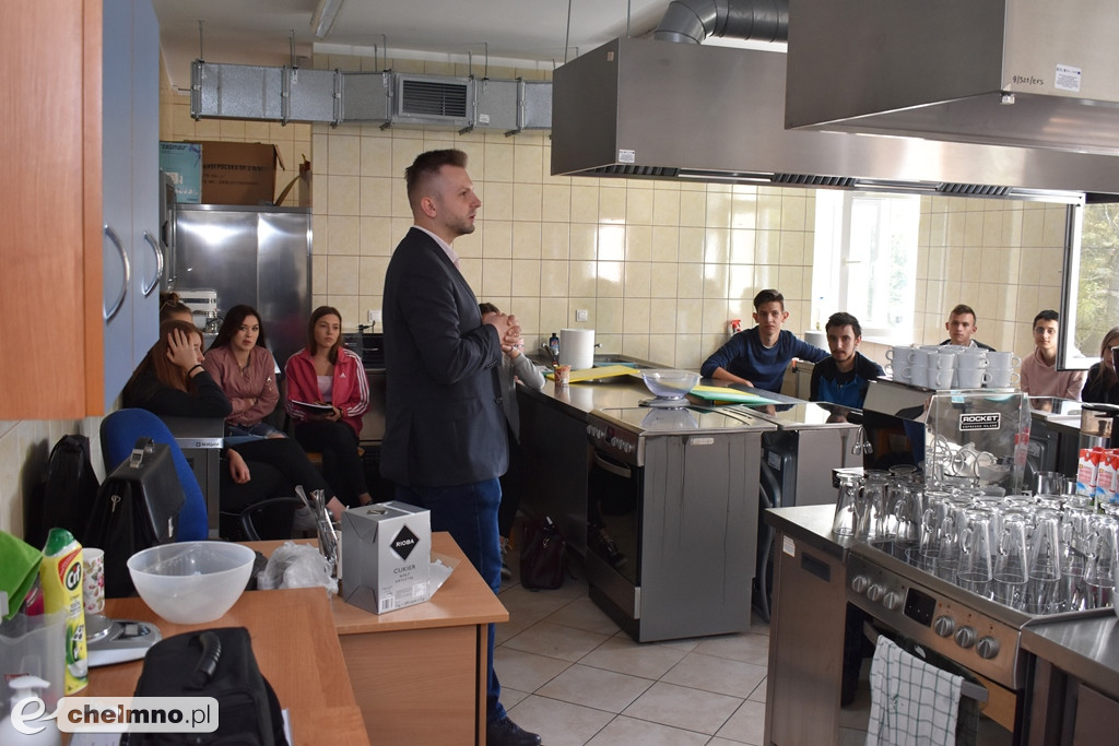 Ciekawy kurs baristyczny w ZS CKZ w Grubnie