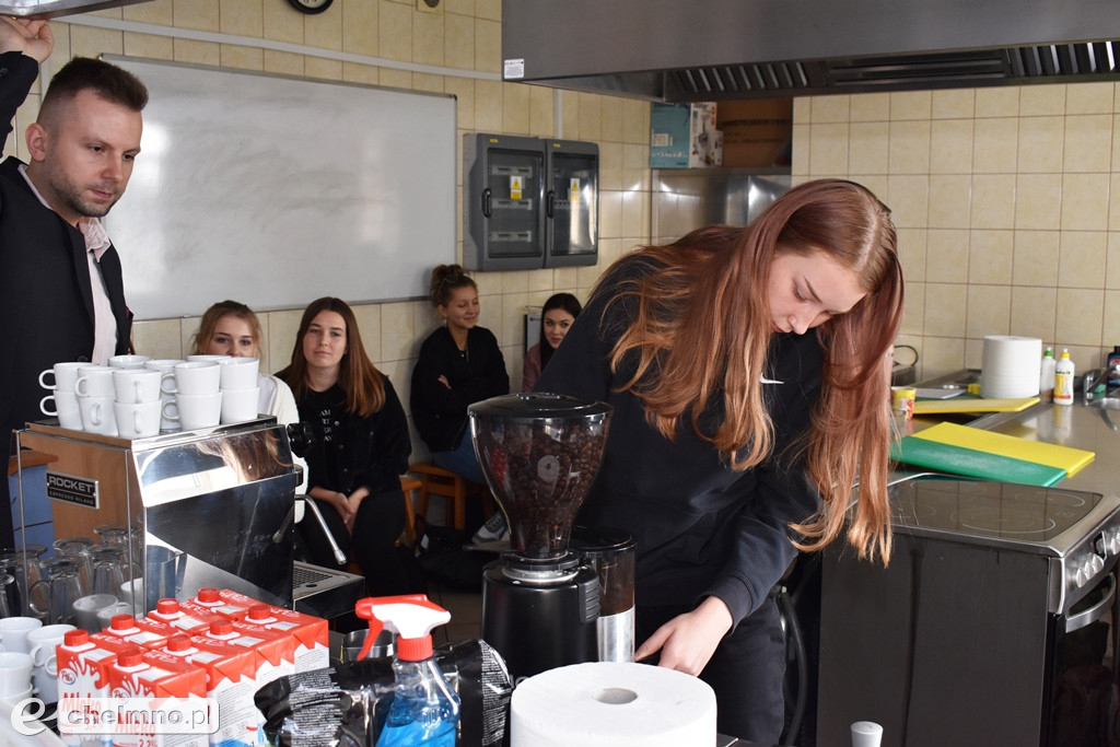 Ciekawy kurs baristyczny w ZS CKZ w Grubnie
