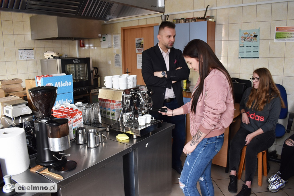 Ciekawy kurs baristyczny w ZS CKZ w Grubnie