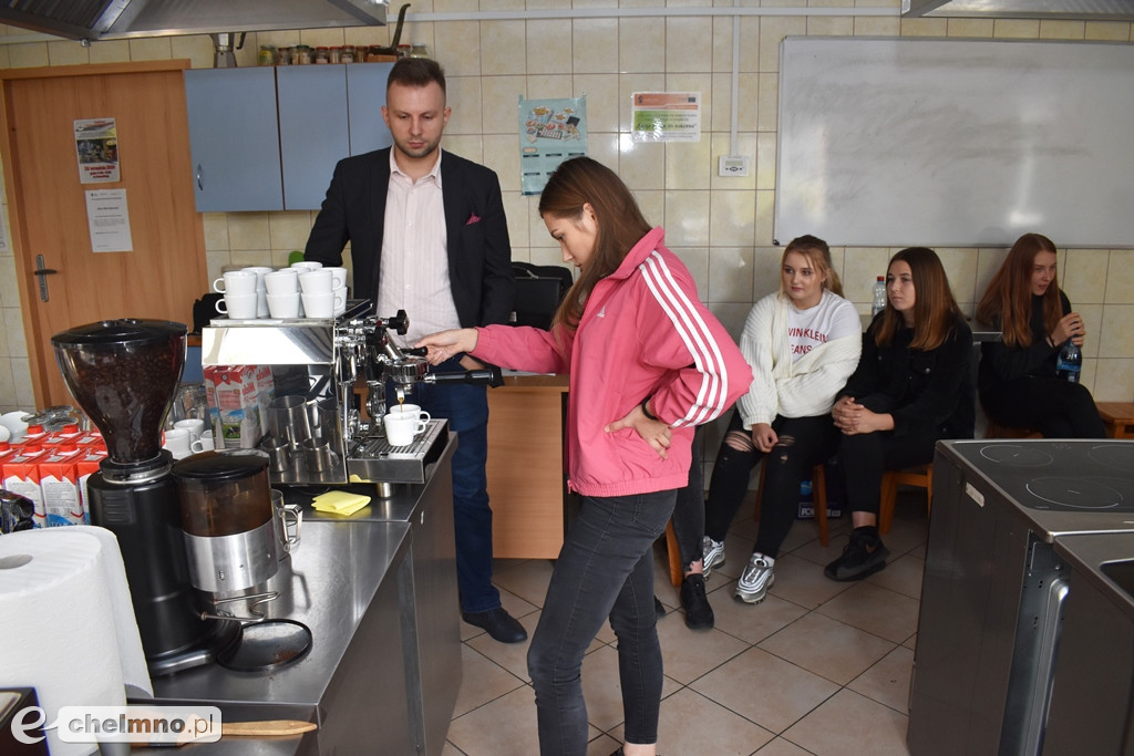 Ciekawy kurs baristyczny w ZS CKZ w Grubnie