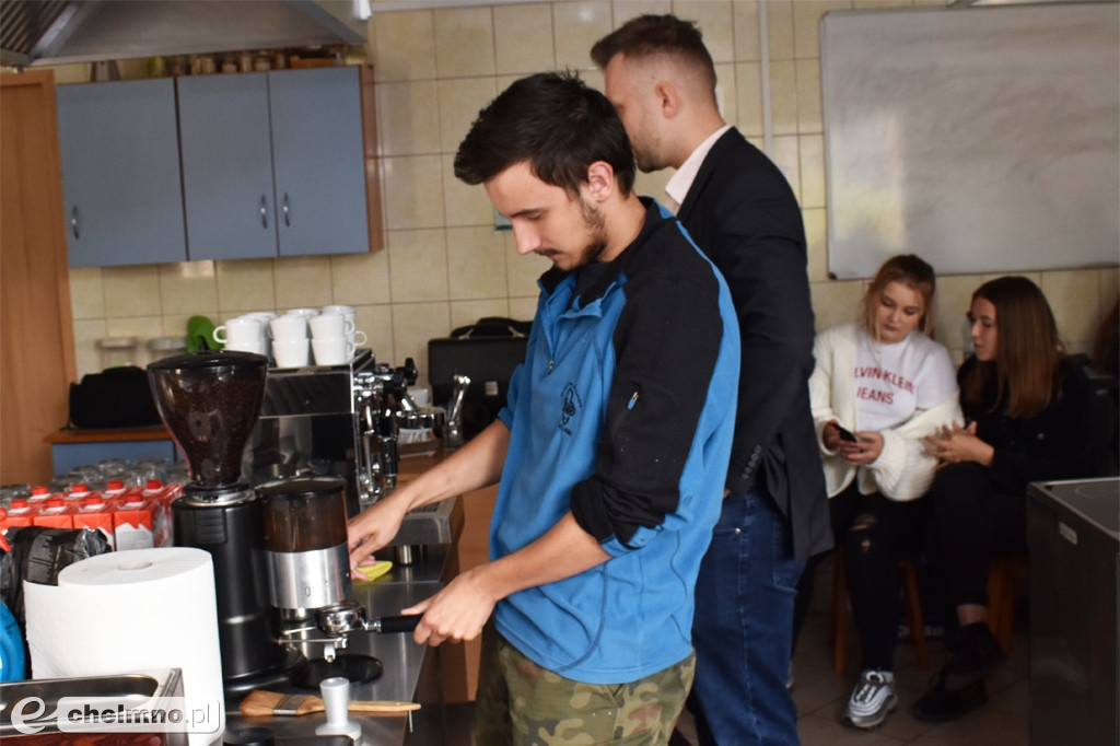 Ciekawy kurs baristyczny w ZS CKZ w Grubnie