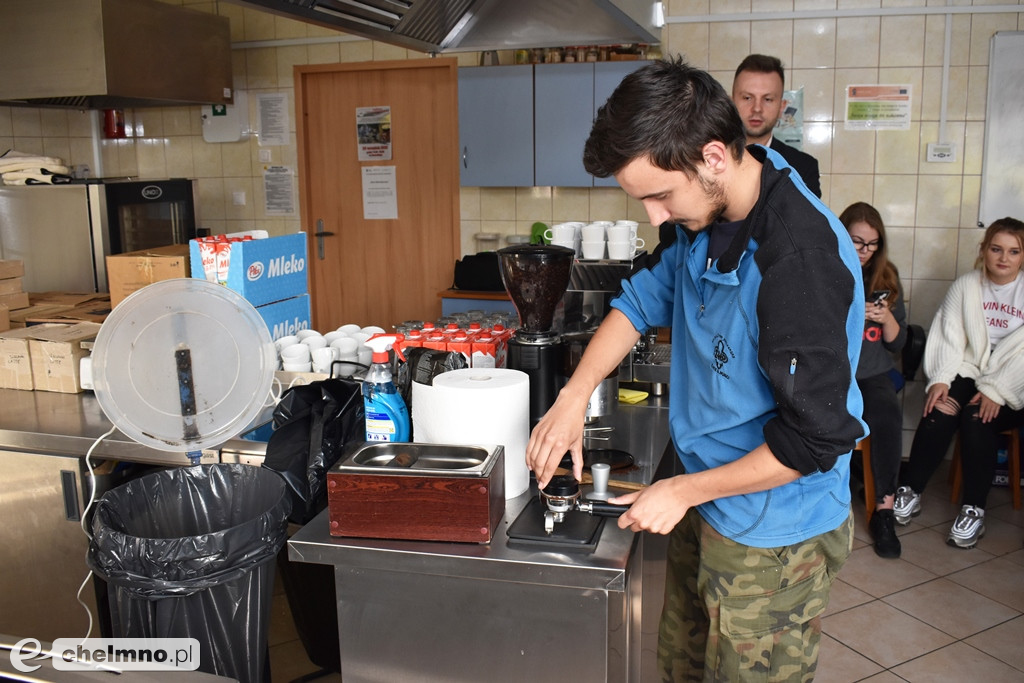 Ciekawy kurs baristyczny w ZS CKZ w Grubnie
