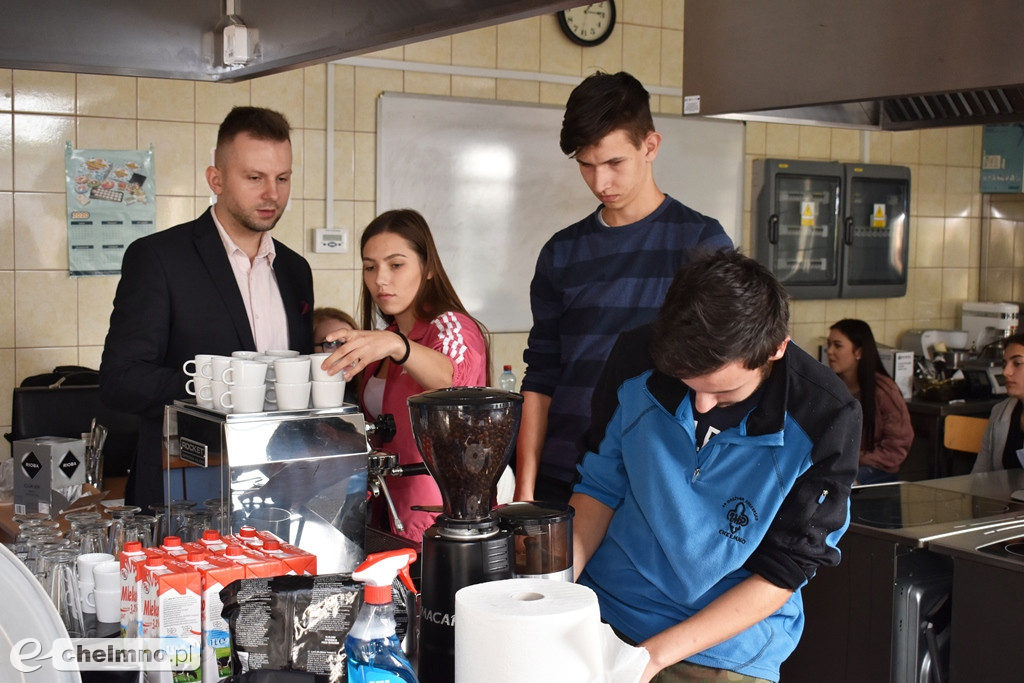 Ciekawy kurs baristyczny w ZS CKZ w Grubnie