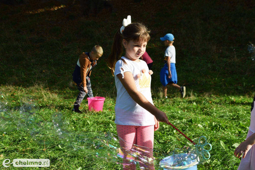 Tak się bawiły dzieci na Festiwalu Baniek Mydlanych
