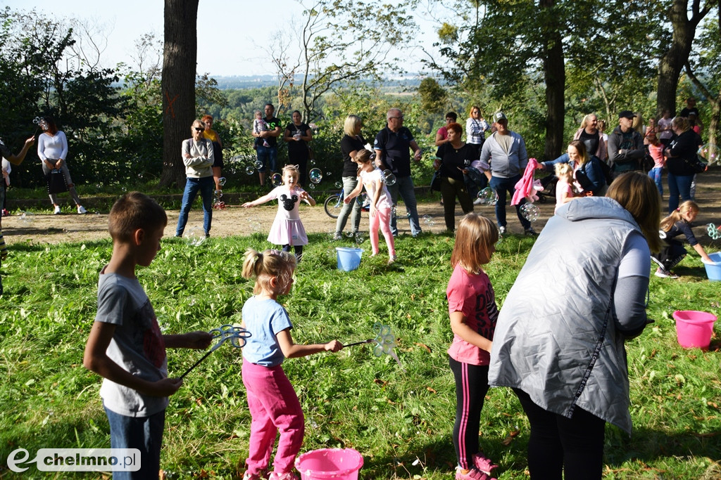 Tak się bawiły dzieci na Festiwalu Baniek Mydlanych