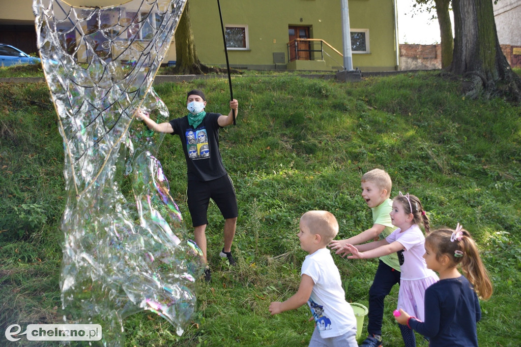 Tak się bawiły dzieci na Festiwalu Baniek Mydlanych
