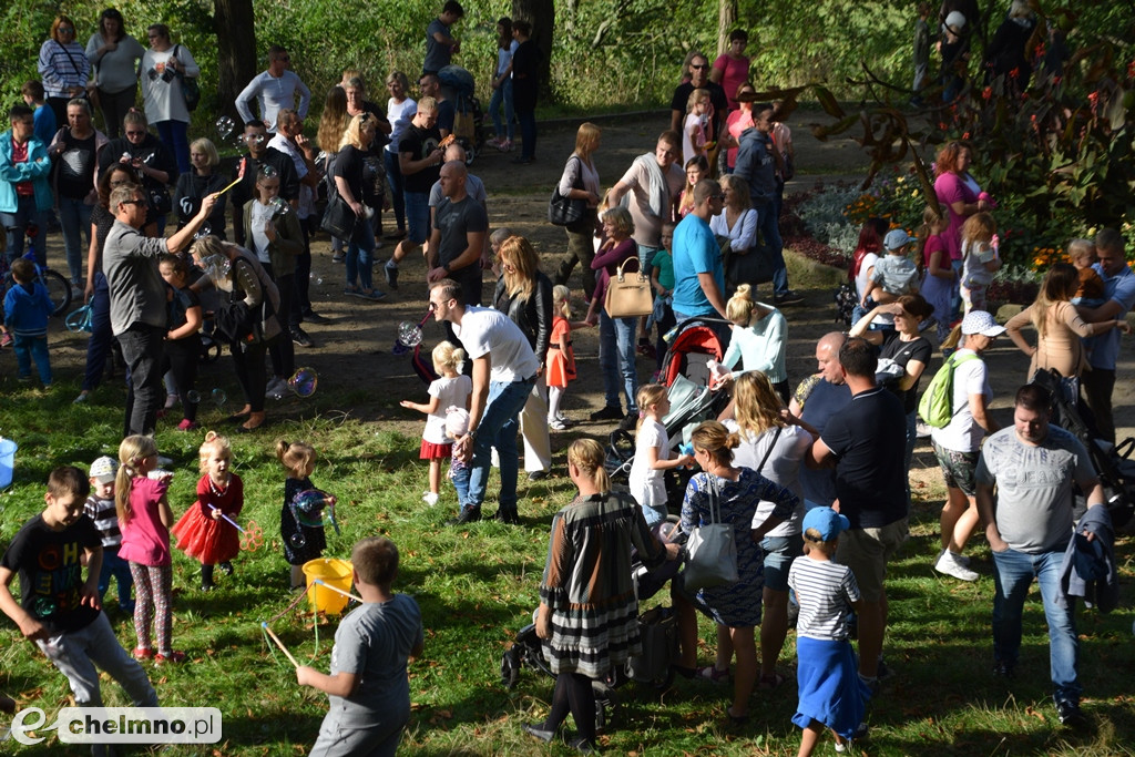 Tak się bawiły dzieci na Festiwalu Baniek Mydlanych