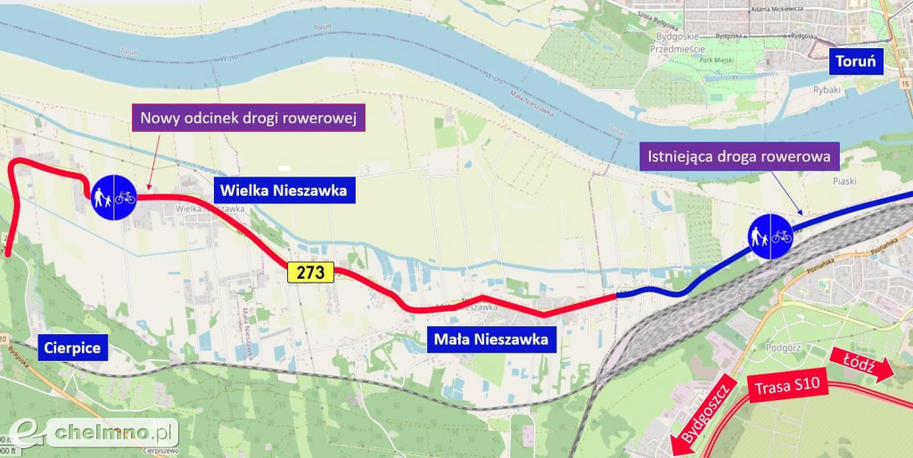 Zbudujemy kolejną ścieżkę rowerową w powiecie toruńskim