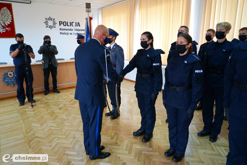 Ślubowanie i awanse policjantów