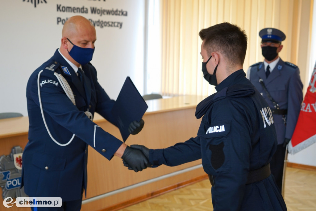 Ślubowanie i awanse policjantów