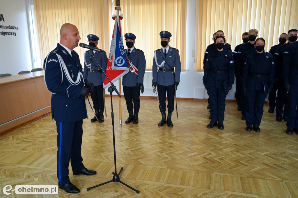 Ślubowanie i awanse policjantów