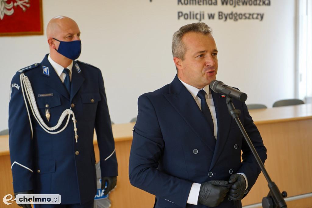 Ślubowanie i awanse policjantów