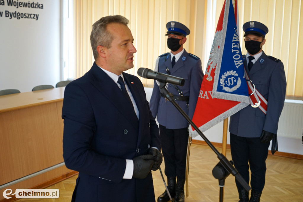 Ślubowanie i awanse policjantów