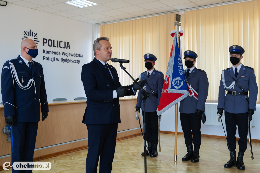 Ślubowanie i awanse policjantów
