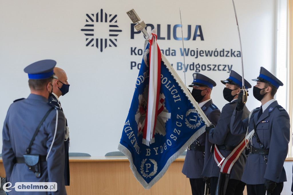 Ślubowanie i awanse policjantów