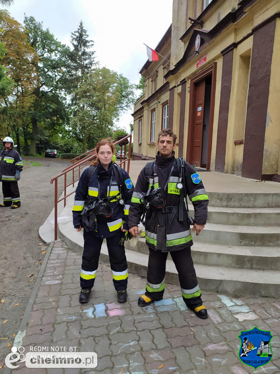 Alarm! Rozpylono gaz bojowy z Szkole w Trzebczu Szlacheckim