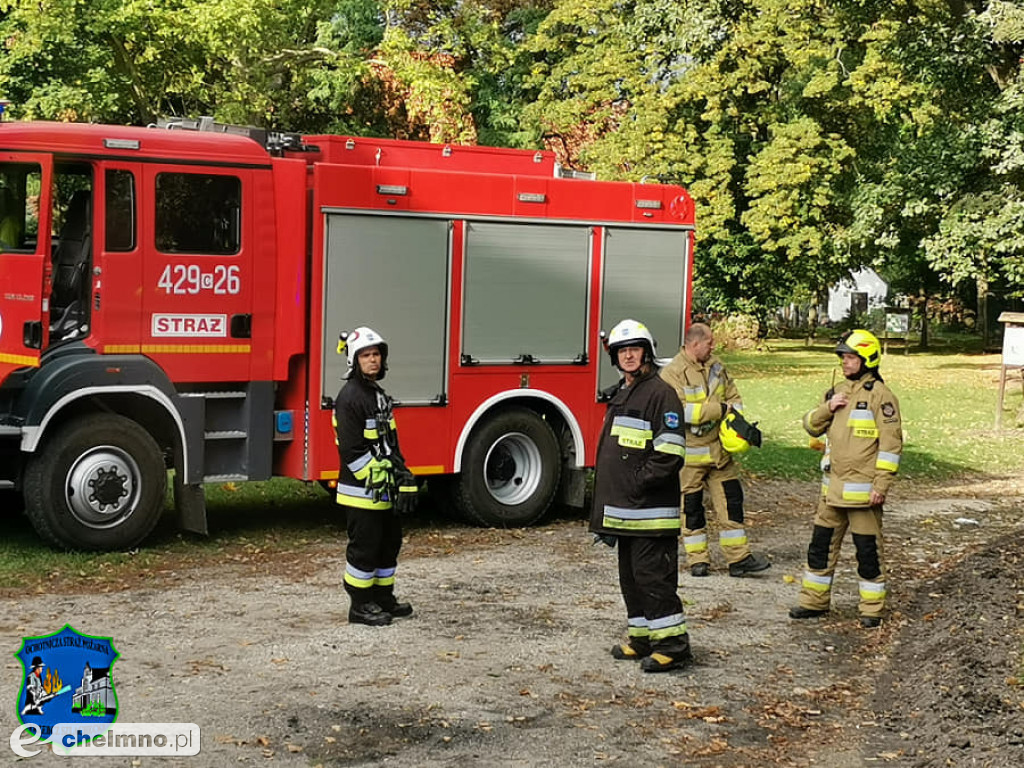 Alarm! Rozpylono gaz bojowy z Szkole w Trzebczu Szlacheckim