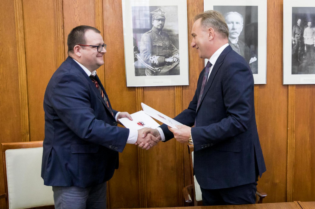 Nową drogą z Brzozy do Łabiszyna