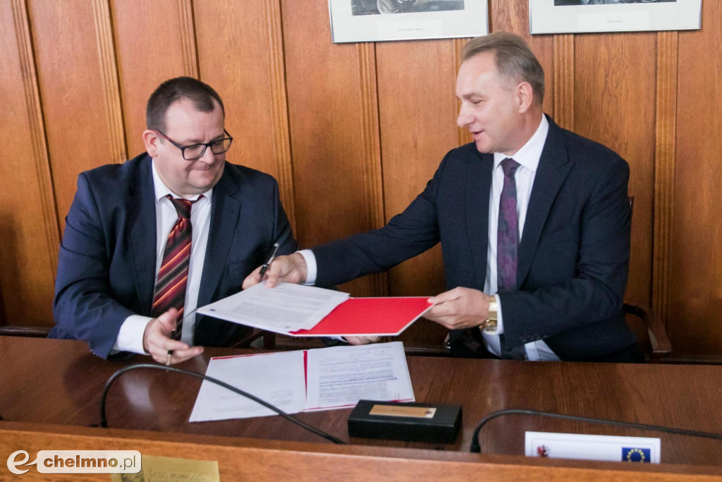 Nową drogą z Brzozy do Łabiszyna
