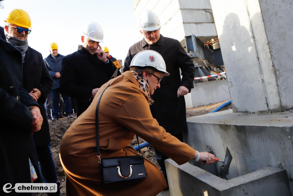 Wiecha na budowie Młyna Kultury