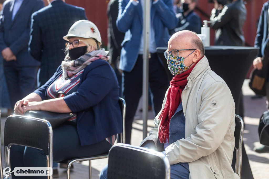 Wiecha na budowie Młyna Kultury
