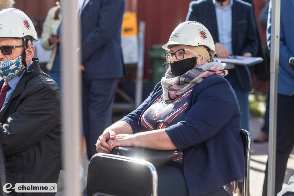 Wiecha na budowie Młyna Kultury