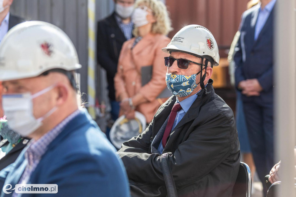 Wiecha na budowie Młyna Kultury