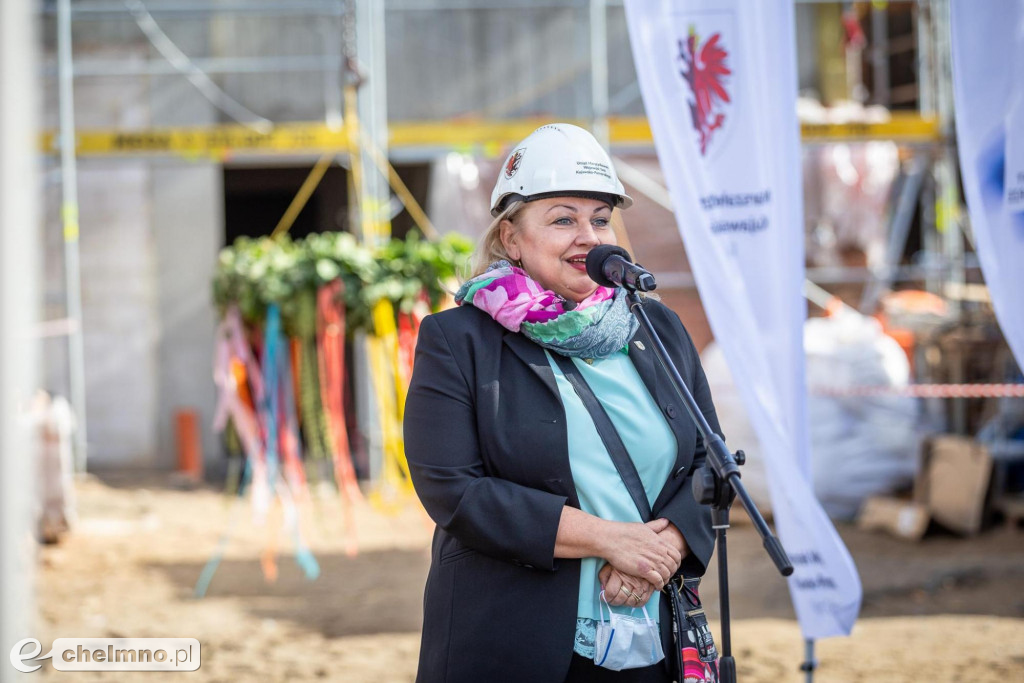 Wiecha na budowie Młyna Kultury