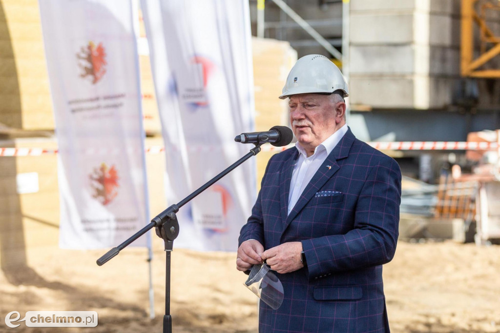 Wiecha na budowie Młyna Kultury