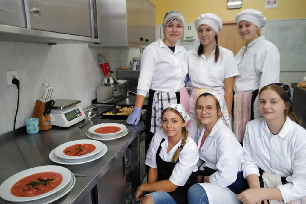 Uczniowie z Grubna biorą udział w kursie unijnym