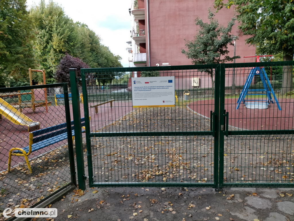 Rozszerzenie oferty przedszkola specjalnego w Chełmnie