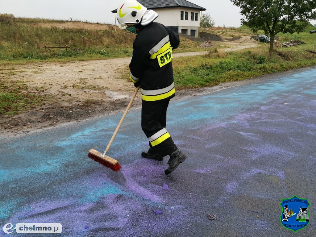 O mały włos nie doszło do wypadku: pomogli strażacy