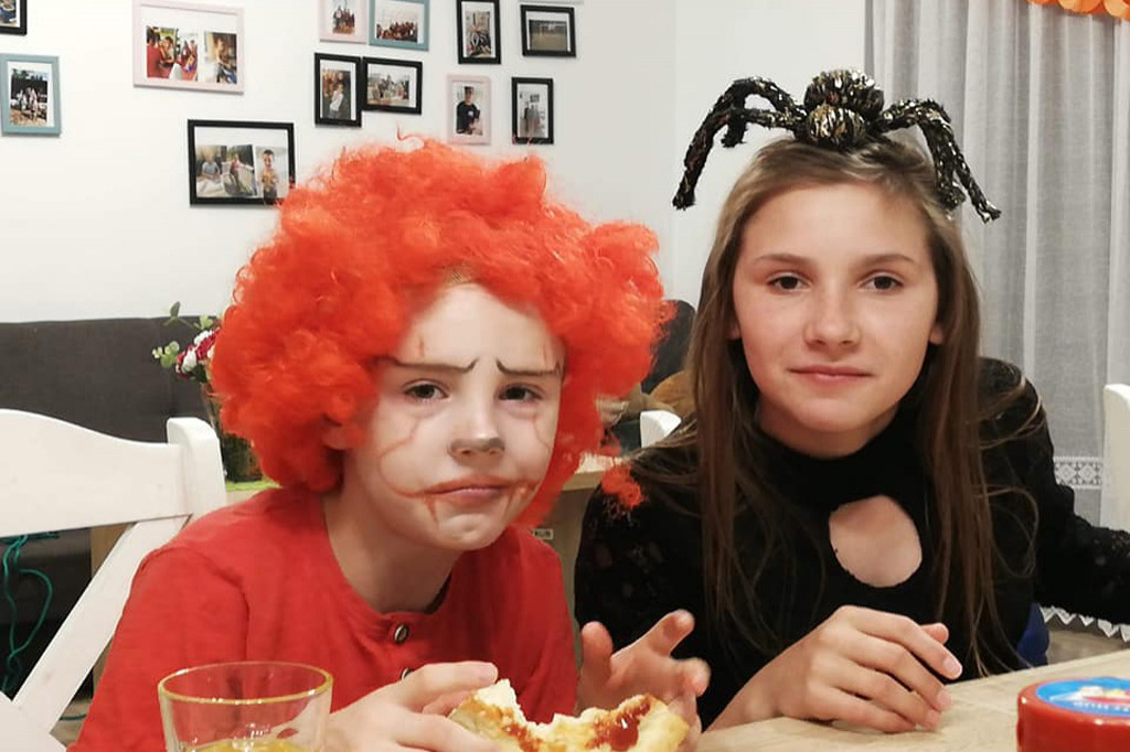 Impreza Halloweenowa dla podopiecznych