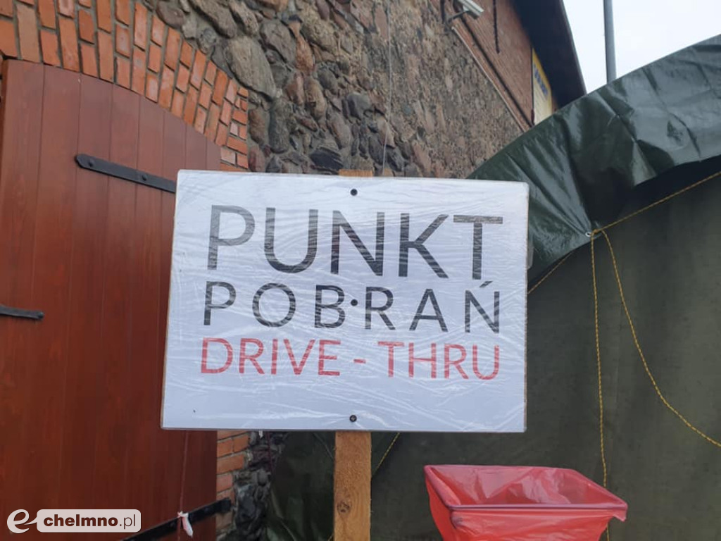 W Unisławiu działa punt robienia testów na COVID19