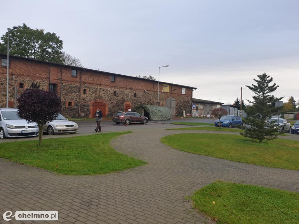 W Unisławiu działa punt robienia testów na COVID19
