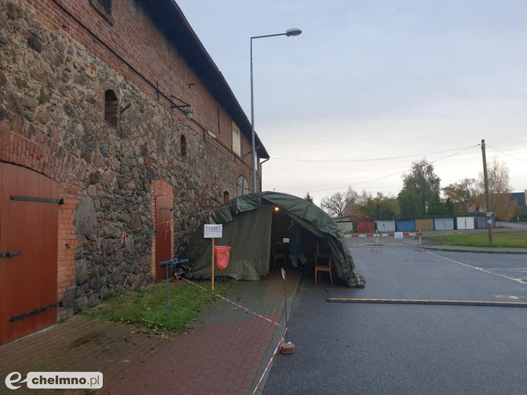 W Unisławiu działa punt robienia testów na COVID19