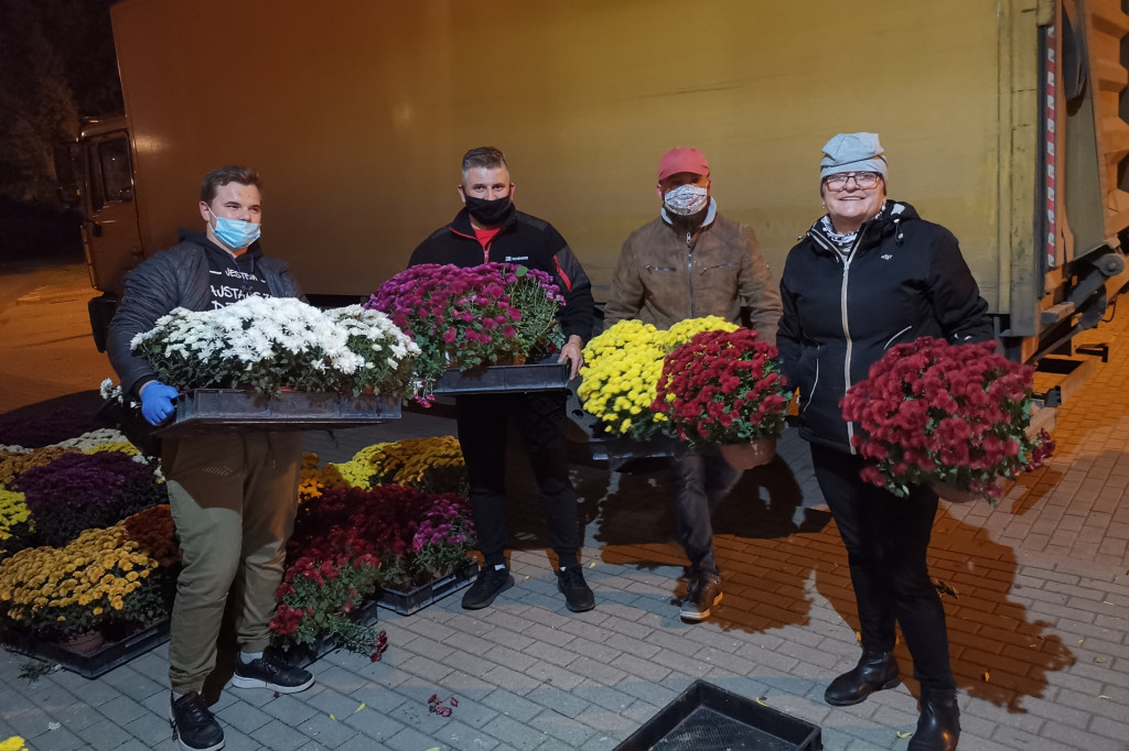 Solidarni z producentami kwiatów