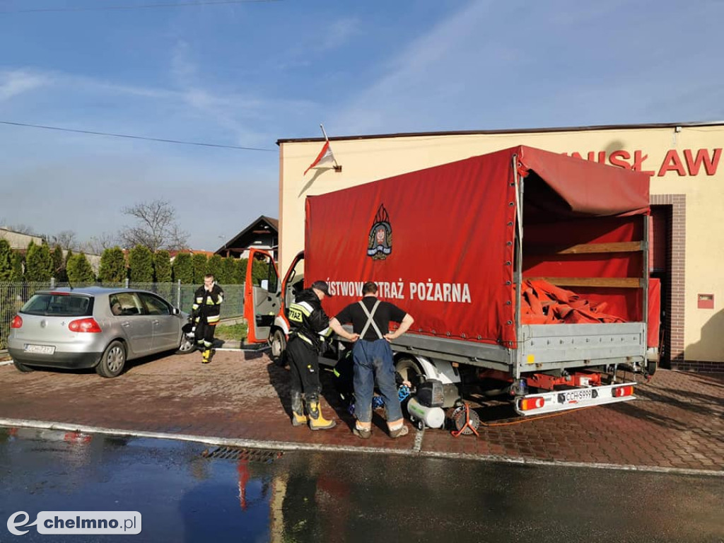 Wzruszeni strażacy dziękują za wszelką pomoc darczyńcom