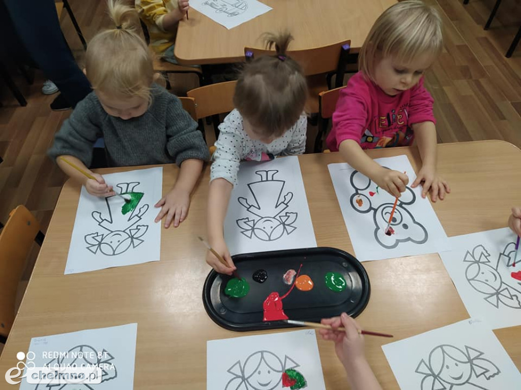 Kilka migawek z życia przedszkolaków z Brzdąca