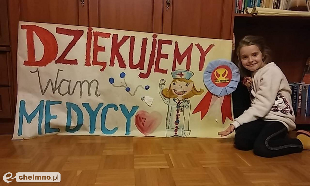 Akcja pn. Dzieci dziękują Medykom