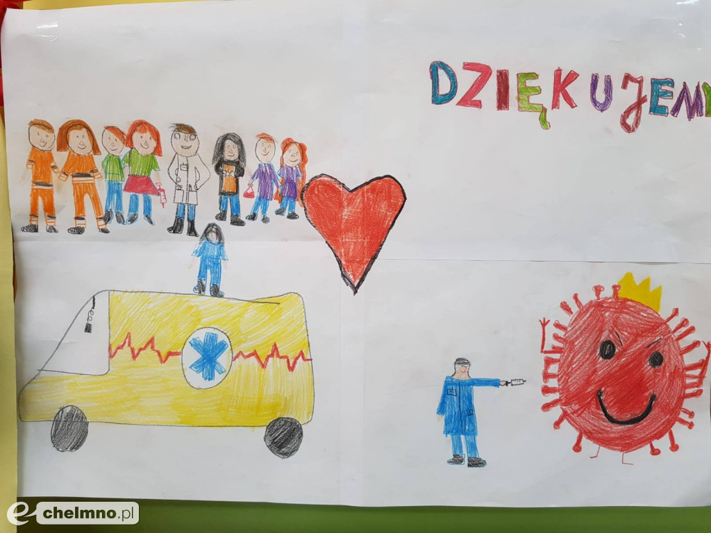 Akcja pn. Dzieci dziękują Medykom