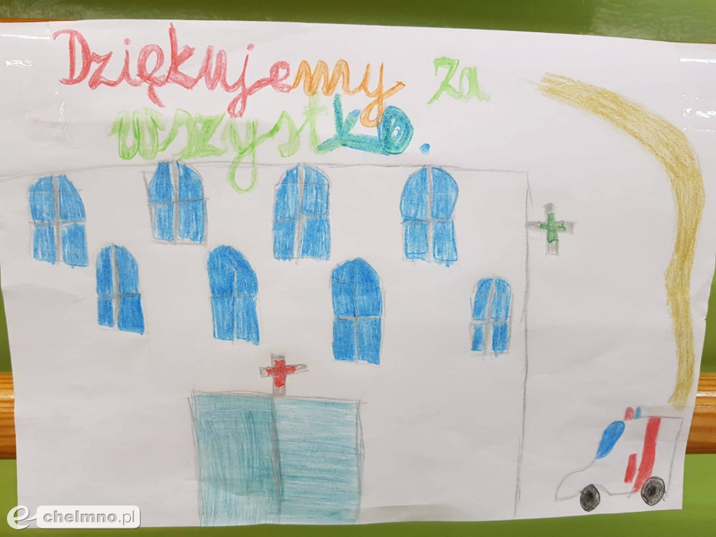 Akcja pn. Dzieci dziękują Medykom
