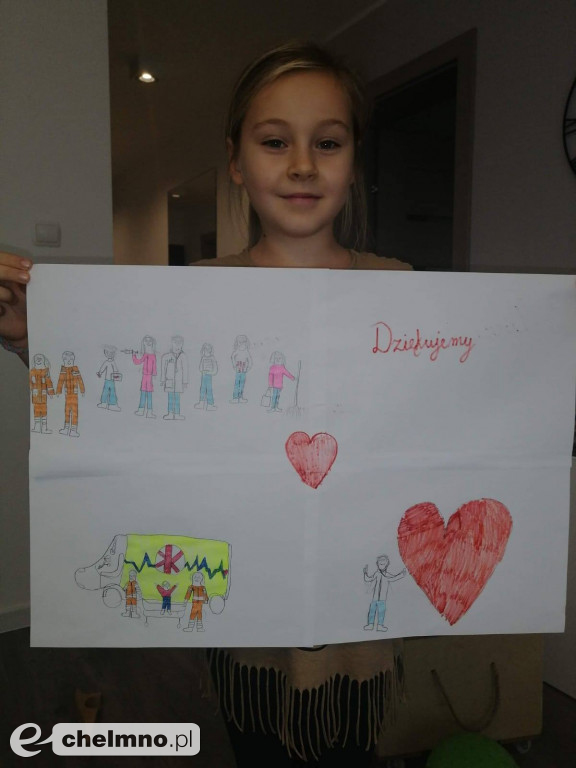 Akcja pn. Dzieci dziękują Medykom