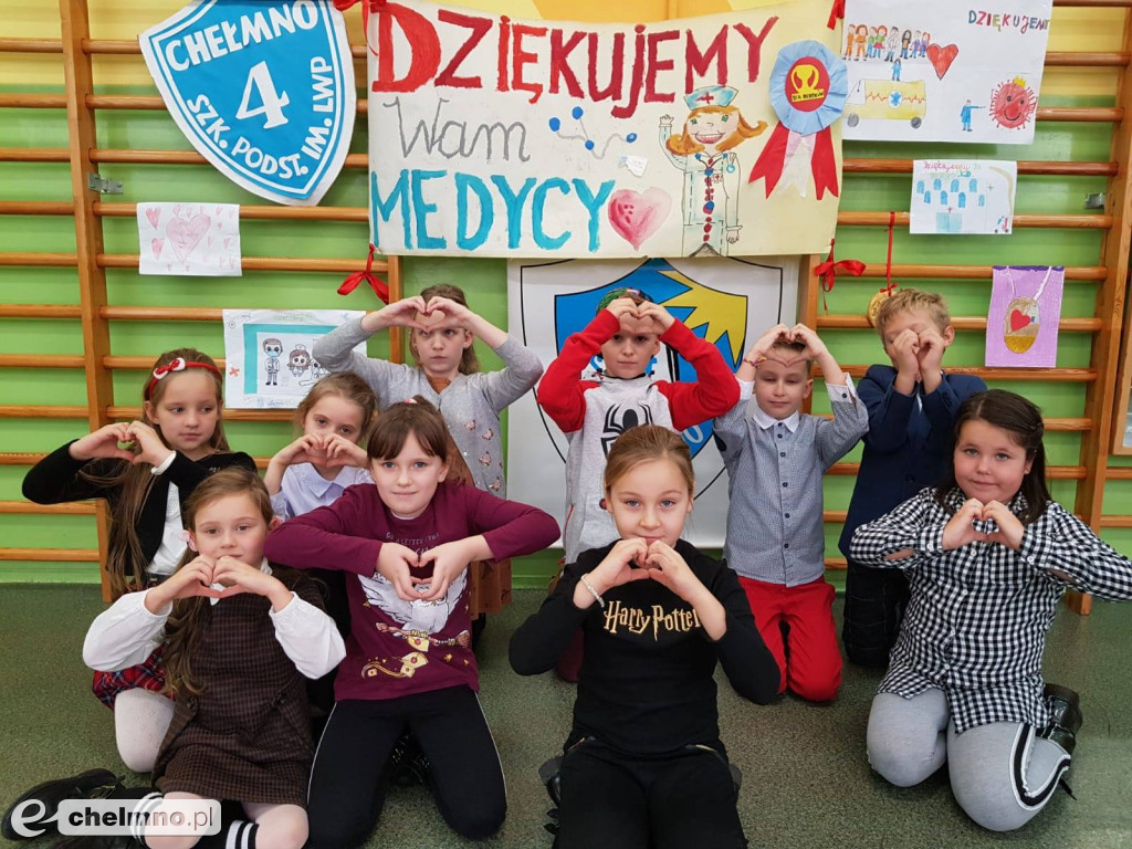 Akcja pn. Dzieci dziękują Medykom